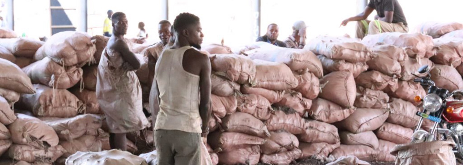 Cobalt traders at a buying station